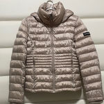 Calvin Klein  Women's Beige Puffer Jacket Photo 0