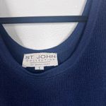 St. John Women's Sleeveless Knit Top Navy Sz S Photo 1