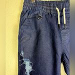Publish Women's Size 25 Jeans Joggers Today For Tomorrow Dark Blue Distressed Photo 3