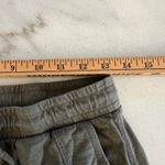 Belle Kim Shavel Olive Green Jogger Pants Drawstring Pockets Women's SP Gray Size undefined Photo 4