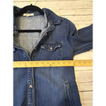 Life in Progress  Denim chambray Button Up Blouse Top Size XS Photo 5