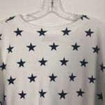 Cathy Daniels  Star Print Crew Neck Top Size Large Photo 6