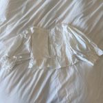 For Love & Lemons  Carey White Crop Top Women’s Large Boho Chic Blouse Photo 5