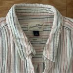 Universal Threads Universal Thread Striped Line Casual Button Down Photo 1