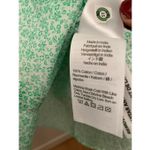 J.Crew 100% Cotton Poplin Green Floral Button Up Shirt Sz L NWT Size L Photo 2