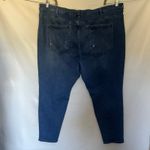 Lane Bryant  Stretch Skinny Ankle Womens Jeans Sz 28 Comfort Distress Normcore Photo 1