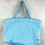 Lacoste  Small Tote Bag Satchel Preppy Minimalist Sporty Coastal Casual Everyday Photo 0