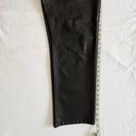 Abercrombie & Fitch Vegan Leather 90s Straight Pant - Size 16. Photo 9