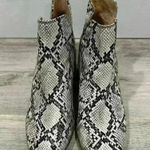 Dr. Scholls Dr. Scholl’s Amara Faux Snakeskin Ankle Boots Slip On Booties 2.5” Heel Size 6.5 Photo 2