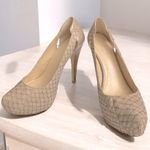 Calvin Klein  Nude Evonne Fish Scale
Skin Platform Heels Pumps 9.5 M Photo 1
