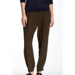 Vince  Pants Womens Size 0 Green Waistband Inset Poly Harem Jogger Photo 3