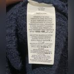 Boden Engineered Rib Knit Vneck Button Cardigan Cotton Wool Blend Navy Size M Blue Size M Photo 6