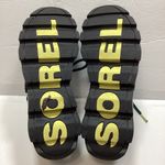 Sorel women’s Teal Knit High-Top Sneakers Photo 8