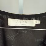 ASTR The Label Floral Velvet Burnout Bodysuit Witchy Goth Size M Black Size M Photo 3