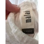 Anthropologie NWT Malai Nobel White Cotton Maxi Dress Size Large Photo 5