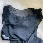 Adrianna Papell Vintage Black Beaded Evening Gown Dress Photo 12