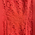 Jessica Simpson  - Vibrant Coral Lace A-Line Skirt (EUC) Photo 1