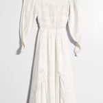 ALLSAINTS Lary Off Shoulder Balloon Sleeve Boho Midi Dress Photo 2