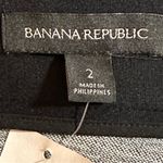 Banana Republic  Black Printed A Line Sweater Skirt 2 NWT Photo 1