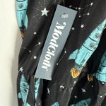 Modcloth NWT Breakfast for Dinner Easy Does It Sleep Romper Rockets Size Medium Photo 9