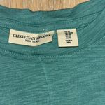 Christian Siriano teal baby tee Photo 2