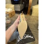 Sam Edelman Women's Dori Pump Kitten Heel Shiny Silver Size 7 Pointed Toe Photo 5