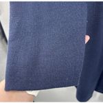 J.Crew 365 Cardigan Blazer Open Long Women's Size M Navy Merino Wool Blend Blue Size M Photo 3