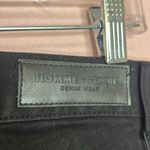 Homme + Femme Glitter Side Skinny Distressed Jeans Black. Size 28 Black Photo 8