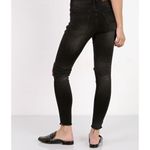 One Teaspoon Freebirds II High Waist Skinny Denim Pants Black Punk Sz 23 Photo 3