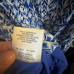 Maeve  Anthropologie blue and white small dress with pockets Photo 7