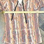 Panhandle  Western Aztec Hooded Top Medium Photo 7