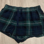 Plaid Green and Blue Women's Shorts Size M Photo 0