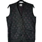 Vintage Cardigan Sweater Vest V Photo 0