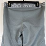 Nike  PRO Dri-Fit Activewear Gym Gray Leggings Size Large EUC #2976 Photo 4