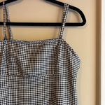 MINKPINK Black and White Houndstooth Mini Dress Photo 1