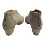 Earth Origins  Nubuck Peep-Toe Booties Carden Granite size 8M Photo 3