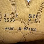 McClintock Heritage Collection Cowboy Boots Rough Suede Purple Shaft Size 9 Brown Photo 6