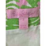 Lilly Pulitzer Lilly Pulitzer Sunnyside Skirt | Size 2 | Pink Green Lion Print | Crochet/Lace Photo 5