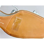 Caslon  Sandals Womens Size 11 Silver Leather Paola Open Square Toe Wedges Photo 10