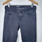 AG Adriano Goldschmied Rustic Black The Legging Ankle Skinny Raw Hem Jeans Photo 2
