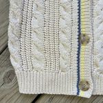 American Eagle  Women's Beige Button Front Sweater Vest Size XS Photo 2