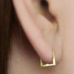 Square Hoop Earring Photo 0