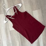 Lululemon Reveal Racerback Tank Top womens Red size 4 workout running activewear Photo 2