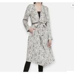 EXPRESS  Snakeskin Print Duster Cardigan Long Sleeve‎ Lightweight Jacket XXS Photo 2