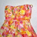 SheIn NWOT  Floral Cut Out Mini Dress size Large Photo 3