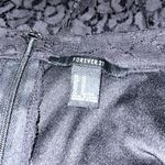 Forever 21 Black Lace Layered Skirt Size Medium Photo 2