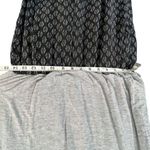 Anthropologie Hei Hei Rhodes Jumpsuit M Gray Black Blouson Pockets Boho Chic Photo 8