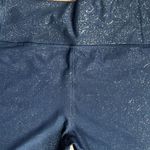 Nike  Women's Mesh Power Victory Tight Leggings Midnight Navy Blue Sparkle Size S Photo 5