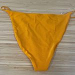 JADE SWIM Bare Minimum Bikini Bottom Sunset Sheen Womens Size Large Photo 5