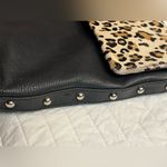 Supresa black and leopard leather handbag Brown Photo 4